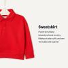 imageAmazon Essentials x Sofia Grainge Babies Toddlers and Boys French Terry Polo SweatshirtRed