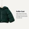 imageAmazon Essentials x Sofia Grainge Babies Toddlers and Boys WaterResistant Hooded Puffer JacketDark Green