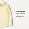 imageAmazon Essentials x Sofia Grainge Toddlers and Baby Boys Stretch Oxford Collar ShirtButter Yellow