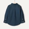 imageAmazon Essentials x Sofia Grainge Toddlers and Baby Boys Stretch Oxford Collar ShirtDark Navy
