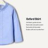 imageAmazon Essentials x Sofia Grainge Toddlers and Baby Boys Stretch Oxford Collar ShirtPowder Blue