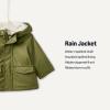 imageAmazon Essentials x Sofia Grainge Toddlers and Baby Boys WaterRepellent Rain JacketOlive