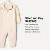 imageAmazon Essentials x Sofia Grainge Unisex Babies Footless Sleepsuit Pack of 2IvoryNavy