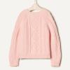 imageAmazon Essentials x Sofia Grainge Unisex Toddlers and Babies Fisherman Cardigan SweaterLight Pink