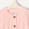 imageAmazon Essentials x Sofia Grainge Unisex Toddlers and Babies Fisherman Cardigan SweaterLight Pink