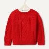 imageAmazon Essentials x Sofia Grainge Unisex Toddlers and Babies Fisherman Cardigan SweaterRed