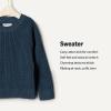 imageAmazon Essentials x Sofia Grainge Unisex Toddlers and Babies Pullover SweaterDark Navy