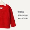 imageAmazon Essentials x Sofia Grainge Unisex Toddlers and Babies Pullover SweaterRed