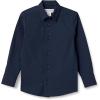 imageAmazon Essentials Boys Long Sleeve Dress ShirtNavy