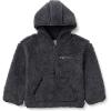 imageAmazon Essentials boys Half Zip Sherpa Hoodie SweatshirtCharcoal