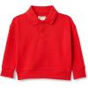 imageAmazon Essentials x Sofia Grainge Babies Toddlers and Boys French Terry Polo SweatshirtRed