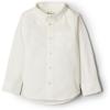 imageAmazon Essentials x Sofia Grainge Toddlers and Baby Boys Stretch Oxford Collar ShirtWhite