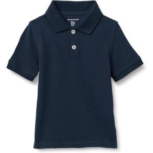imageAmazon Essentials Boys and Toddlers ShortSleeve School Uniform Pique Polo Shirts MultipacksNavy