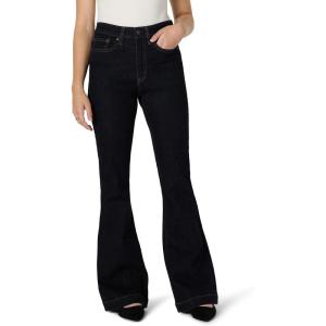 imageAmazon Essentials Womens High Stretch HighRise Flare JeansRinse