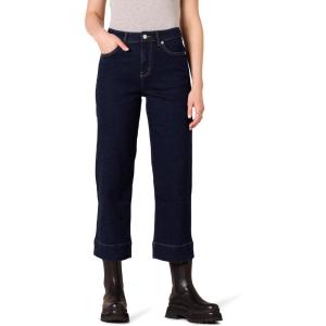imageAmazon Essentials Womens HighRise RegularFit AnkleLength WideLeg Jean  Discontinued ColorsRinse Wash