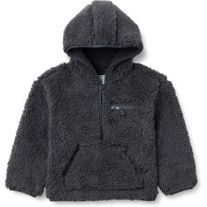 imageAmazon Essentials boys Half Zip Sherpa Hoodie SweatshirtCharcoal