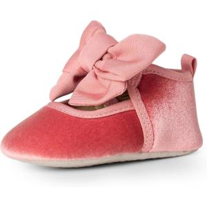 imageAmazon Essentials x Sofia Grainge Baby Girls Mary Jane Shoes with Bow DetailPink