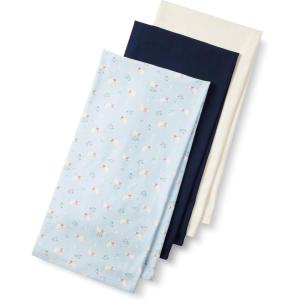 imageAmazon Essentials x Sofia Grainge Unisex Babies Swaddle Blanket Pack of 3IvoryNavyGeese