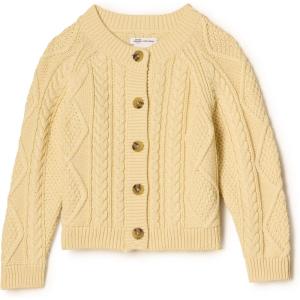 imageAmazon Essentials x Sofia Grainge Unisex Toddlers and Babies Fisherman Cardigan SweaterButter Yellow