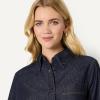 imageAmazon Essentials Womens OversizedFit Denim ButtonDown ShirtRinse