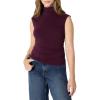 imageAmazon Essentials Womens SlimFit Sleeveless HighNeck TopBurgundy