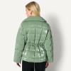 imageAmazon Essentials Womens OversizedFit Square Quilted Puffer Jacket with Adjustable WaistSage Green