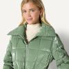 imageAmazon Essentials Womens OversizedFit Square Quilted Puffer Jacket with Adjustable WaistSage Green