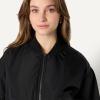 imageAmazon Essentials Womens RelaxedFit Bomber JacketBlack