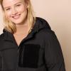 imageAmazon Essentials womens FullZip Sherpa Fleece Hooded Puffer JacketBlack