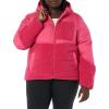 imageAmazon Essentials womens FullZip Sherpa Fleece Hooded Puffer JacketHot Pink