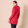 imageAmazon Essentials womens Lightweight WaterResistant Packable Hooded Puffer Coat Available in Plus SizeBright Poppy Red