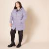 imageAmazon Essentials womens Lightweight WaterResistant Packable Hooded Puffer Coat Available in Plus SizeDusty Grape