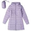 imageAmazon Essentials womens Lightweight WaterResistant Packable Hooded Puffer Coat Available in Plus SizeDusty Grape