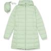 imageAmazon Essentials womens Lightweight WaterResistant Packable Hooded Puffer Coat Available in Plus SizeSage Green