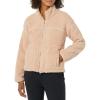 imageAmazon Essentials Womens Fleece ZipUp Sherpa Jacket with Stand NeckBlush