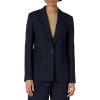 imageAmazon Essentials Womens RegularFit Woven SingleBreasted BlazerNavy