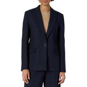 imageAmazon Essentials Womens RegularFit Woven SingleBreasted BlazerNavy