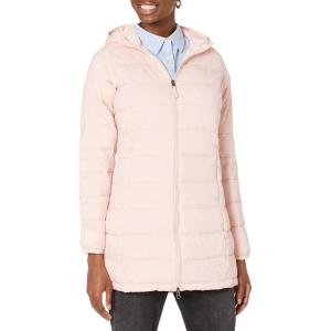 imageAmazon Essentials womens Lightweight WaterResistant Packable Hooded Puffer Coat Available in Plus SizeRose