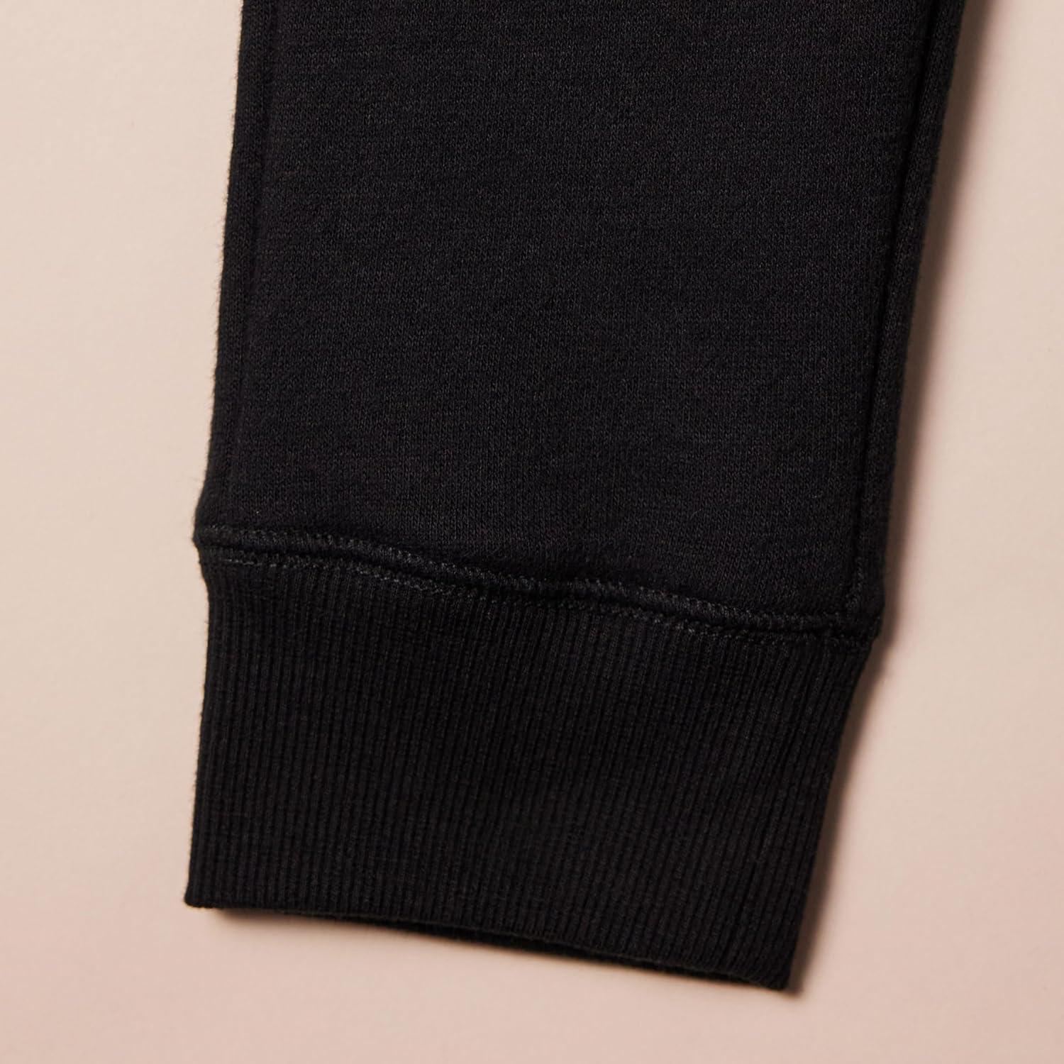 imageAmazon Essentials Boys Fleece Jogger SweatpantsBlack