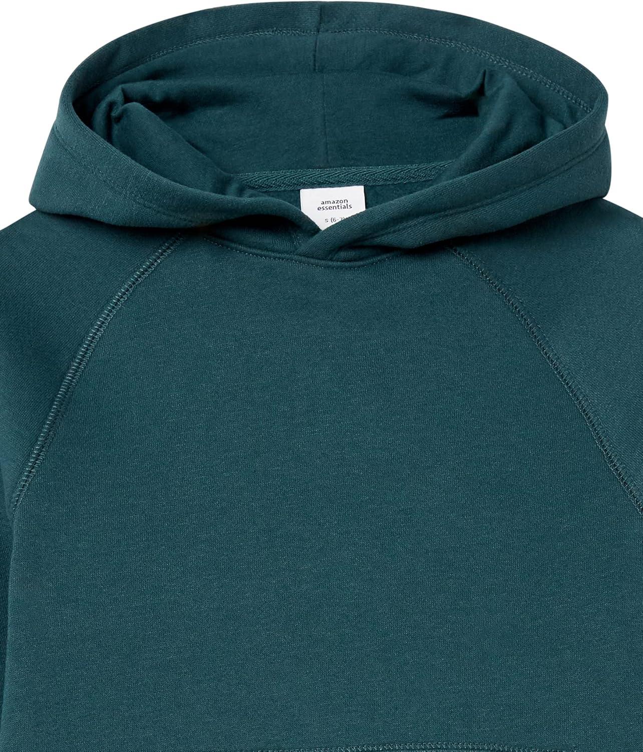 imageAmazon Essentials Disney  Marvel  Star Wars Boys and Toddlers Fleece Pullover Sweatshirt HoodiesDark Green