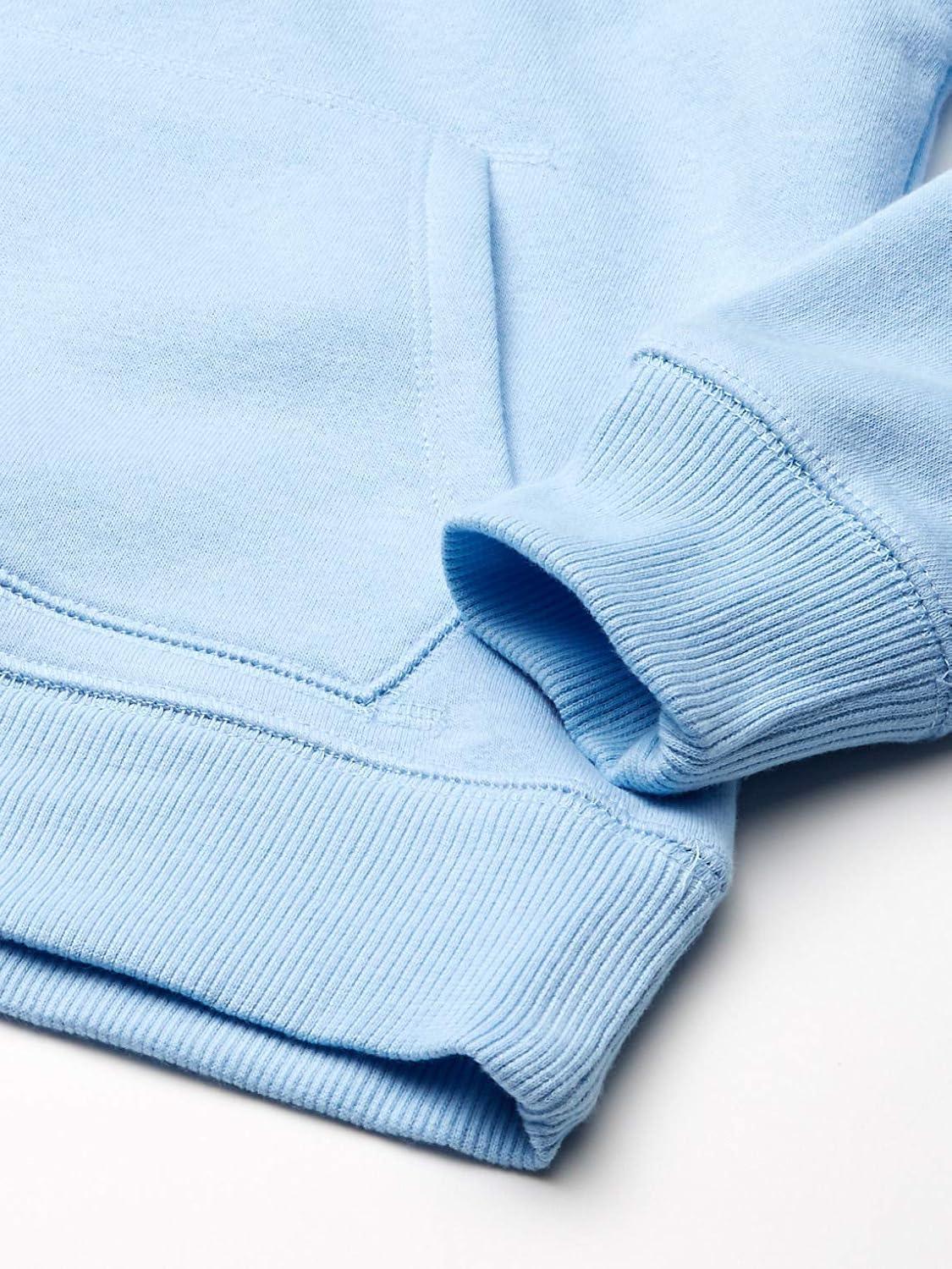 imageAmazon Essentials Disney  Marvel  Star Wars Boys and Toddlers Fleece Pullover Sweatshirt HoodiesLight Blue