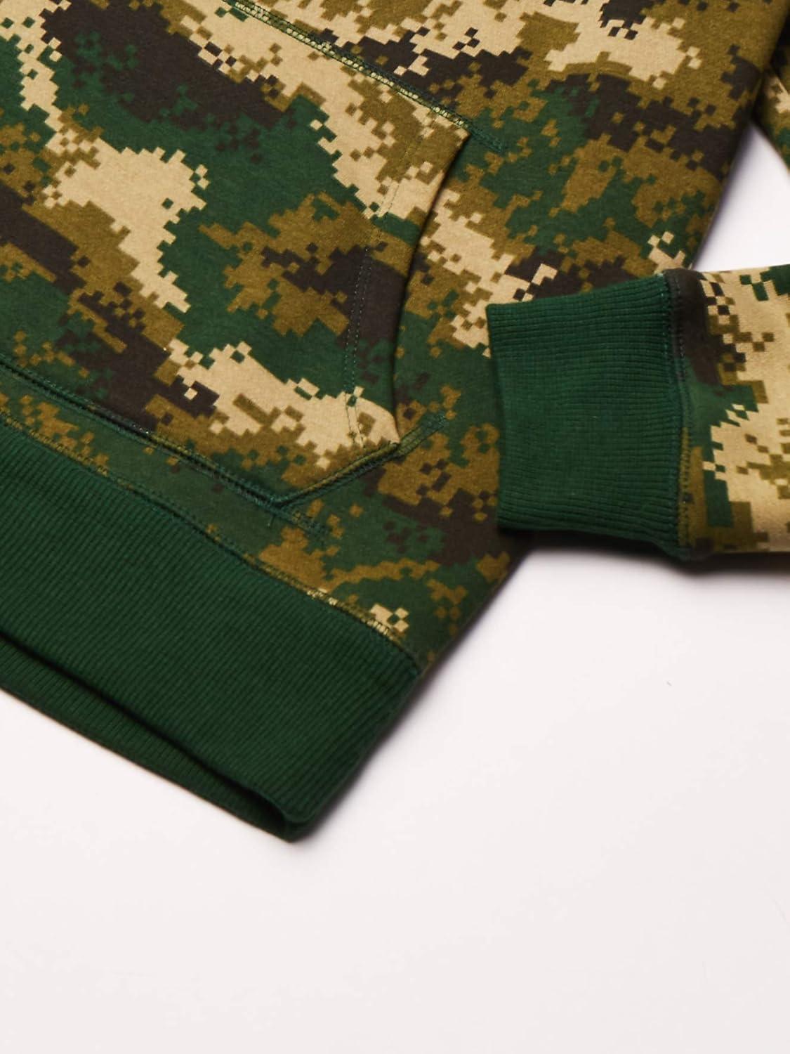 imageAmazon Essentials Disney  Marvel  Star Wars Boys and Toddlers Fleece Pullover Sweatshirt HoodiesOlive Camo