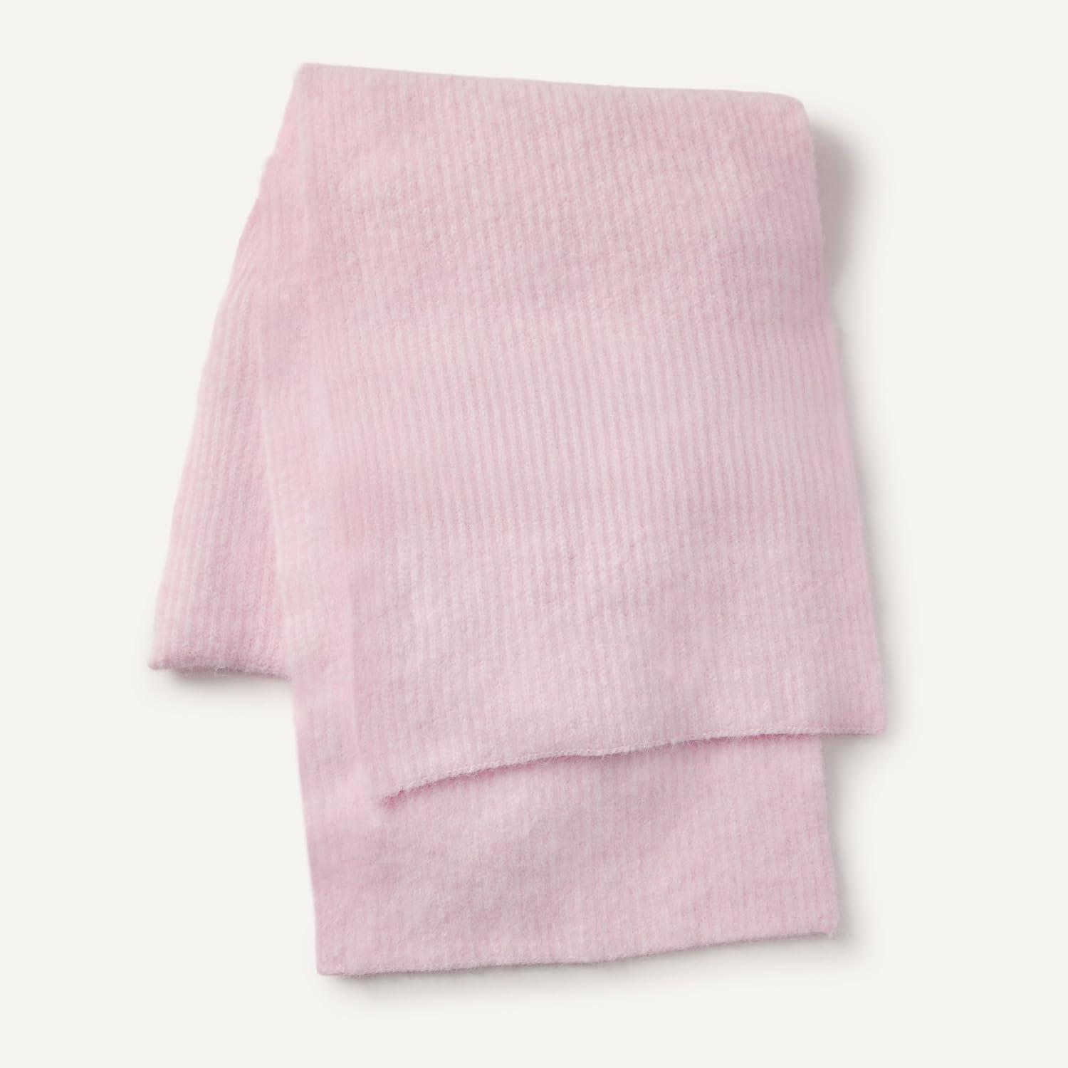 imageAmazon Essentials UnisexAdult Faux Mohair Scarf ampamp Hat SetPastel Lilac