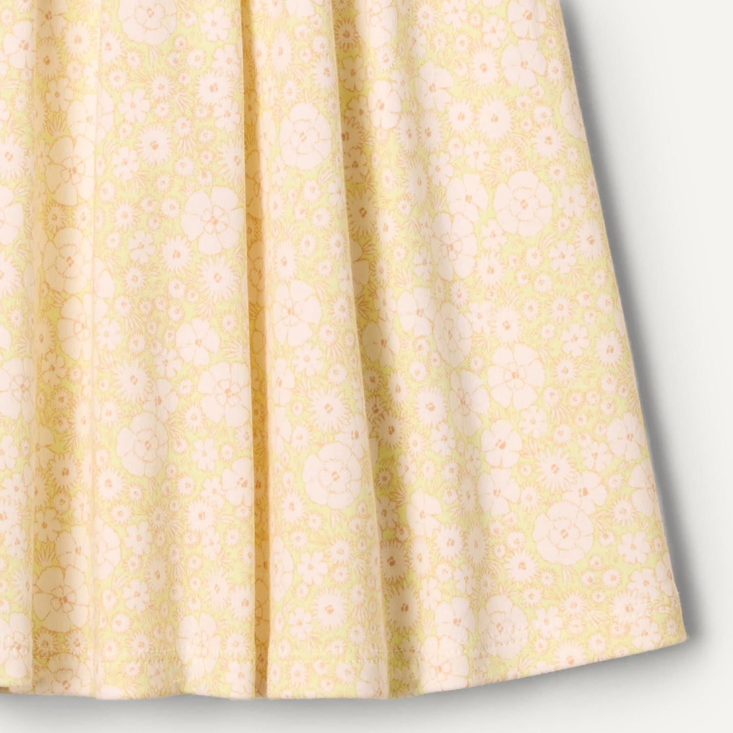 imageAmazon Essentials x Sofia Grainge Toddlers and Baby Girls Embroidered Knit DressLight Yellow Delicate Floral