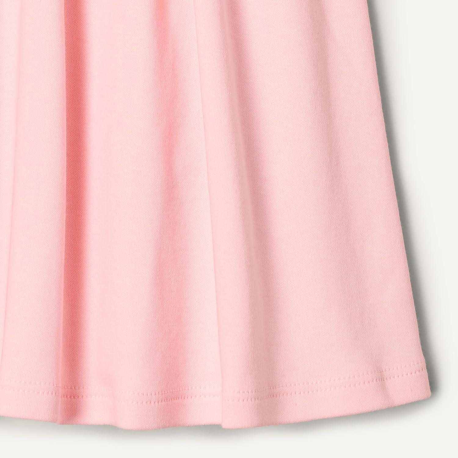 imageAmazon Essentials x Sofia Grainge Toddlers and Baby Girls Embroidered Knit DressPink