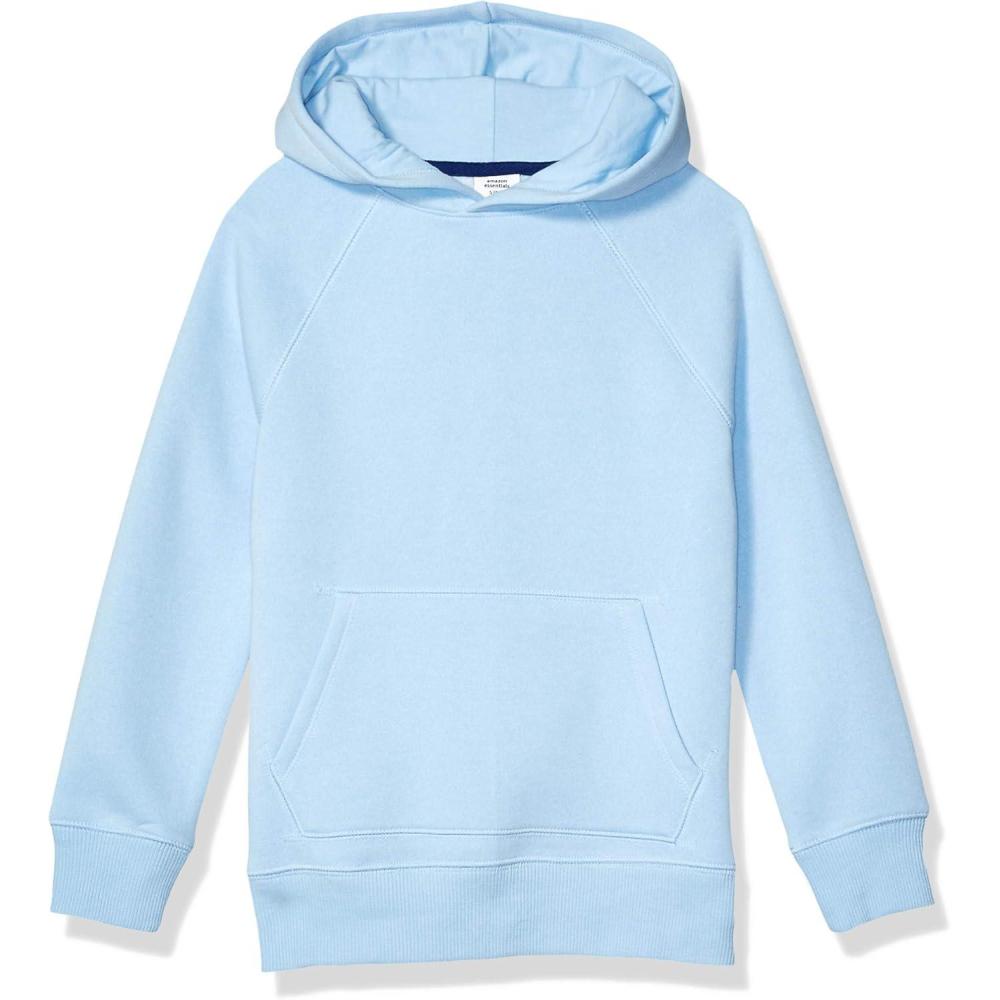 imageAmazon Essentials Disney  Marvel  Star Wars Boys and Toddlers Fleece Pullover Sweatshirt HoodiesLight Blue