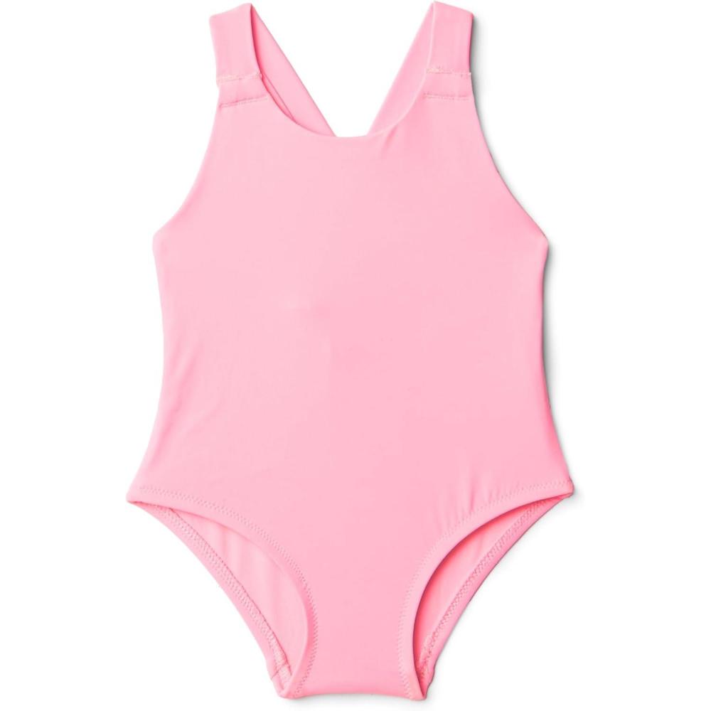 imageAmazon Essentials x Sofia Grainge Toddlers and Baby Girls OnePiece SwimsuitBright Pink