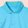 imageAmazon Essentials Boys and Toddlers ShortSleeve Active Performance Polo Shirts Pack of 2Aqua BlueBlack