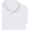 imageAmazon Essentials Boys and Toddlers ShortSleeve Active Performance Polo Shirts Pack of 2White