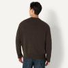 imageAmazon Essentials Mens RegularFit Cotton Blend VNeck SweaterChocolate Heather